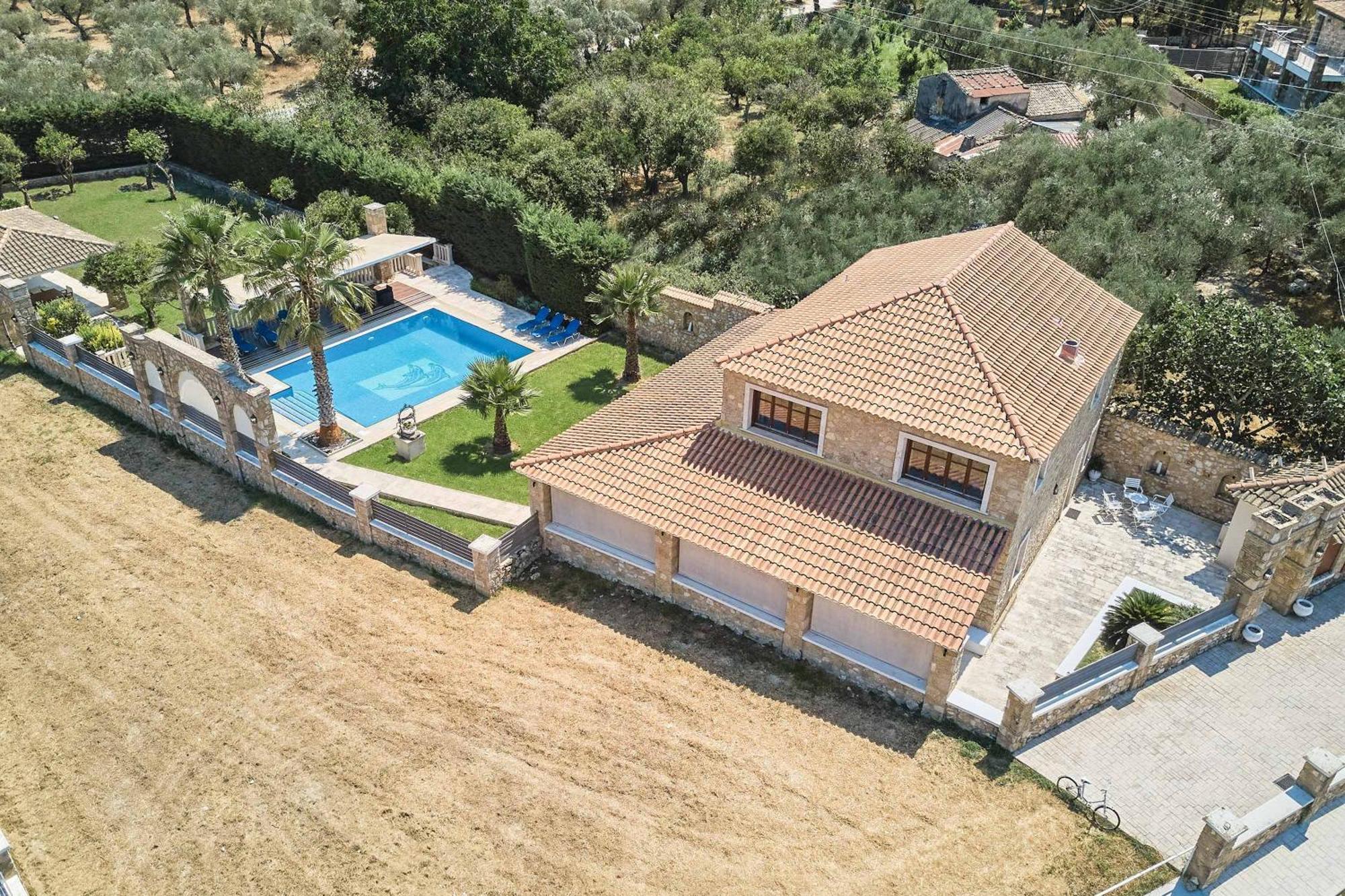 Villa St Dennis Makris Gialos  Exterior foto