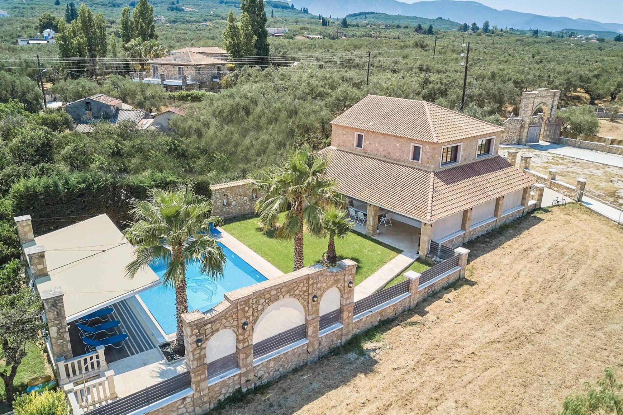 Villa St Dennis Makris Gialos  Exterior foto